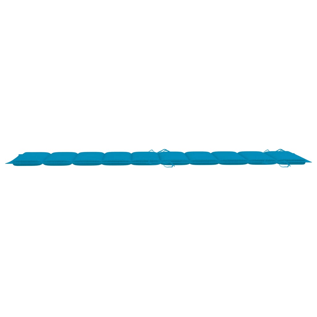 Sonnenliegen-Auflage Blau 186x58x3 cm
