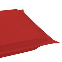 Thumbnail for Sonnenliegen-Auflage Rot 186x58x3 cm