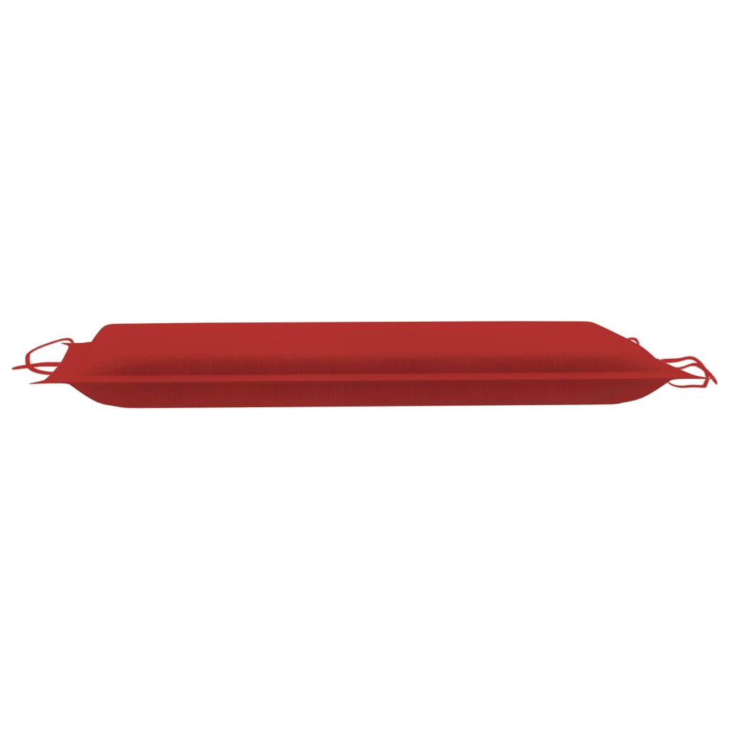 Sonnenliegen-Auflage Rot 186x58x3 cm