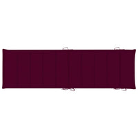 Thumbnail for Sonnenliegen-Auflage Weinrot 186x58x3 cm