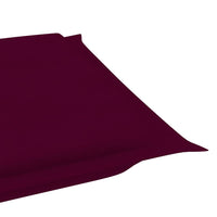 Thumbnail for Sonnenliegen-Auflage Weinrot 186x58x3 cm