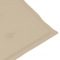 Thumbnail for Liegestuhl-Auflage Beige (75+105)x50x3 cm