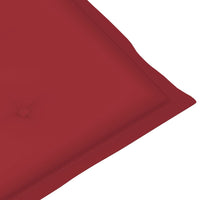 Thumbnail for Liegestuhl-Auflage Weinrot (75+105)x50x3 cm