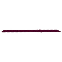 Thumbnail for Sonnenliegen-Auflage Weinrot 200x50x3 cm Stoff
