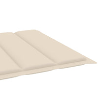 Thumbnail for Sonnenliegen-Auflage Creme 200x60x3 cm Stoff