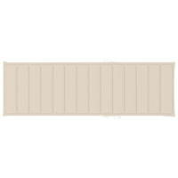 Thumbnail for Sonnenliegen-Auflage Creme 200x70x3 cm Stoff
