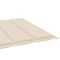 Thumbnail for Sonnenliegen-Auflage Creme 200x70x3 cm Stoff
