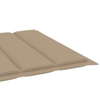 Thumbnail for Sonnenliegen-Auflage Beige 200x70x3 cm Oxford-Gewebe