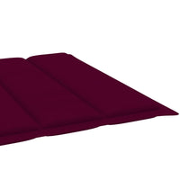 Thumbnail for Sonnenliegen-Auflage Weinrot 200x70x3 cm Oxford-Gewebe