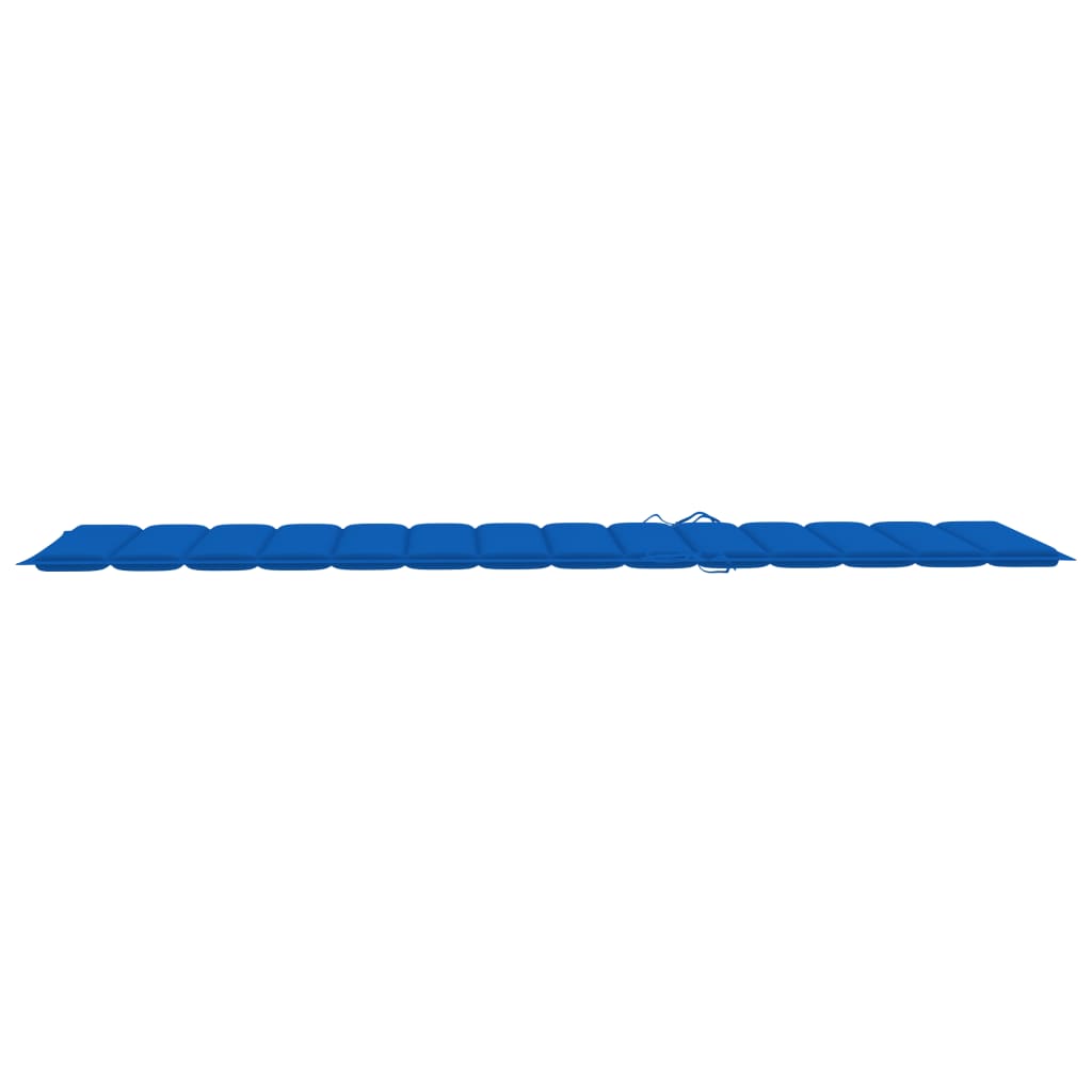 Sonnenliegen-Auflage Königsblau 200x70x3 cm Oxford-Gewebe