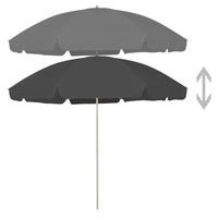 Thumbnail for Strandschirm Anthrazit 300 cm