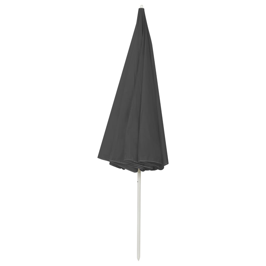 Strandschirm Anthrazit 300 cm