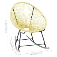 Thumbnail for Outdoor-Acapulco-Stuhl Poly-Rattan Beige