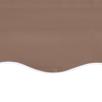 Thumbnail for Markisenbespannung Braun 3,5x2,5 m