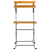 Thumbnail for 3-tlg. Bistro-Set Klappbar Massivholz Akazie