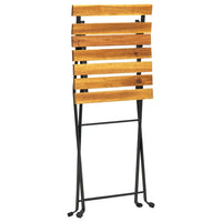 Thumbnail for Klappbare Bistrostühle 4 Stk. Massivholz Akazie