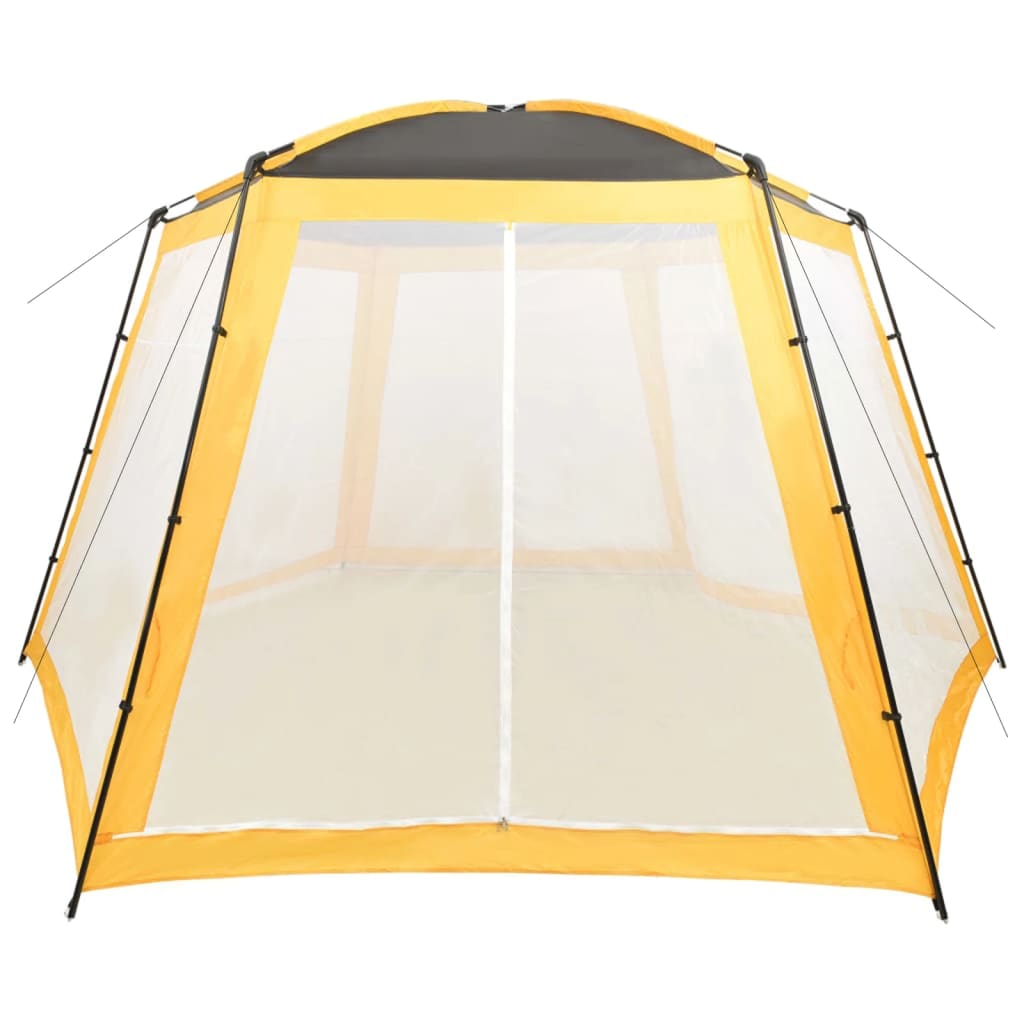 Poolzelt Stoff 500x433x250 cm Gelb