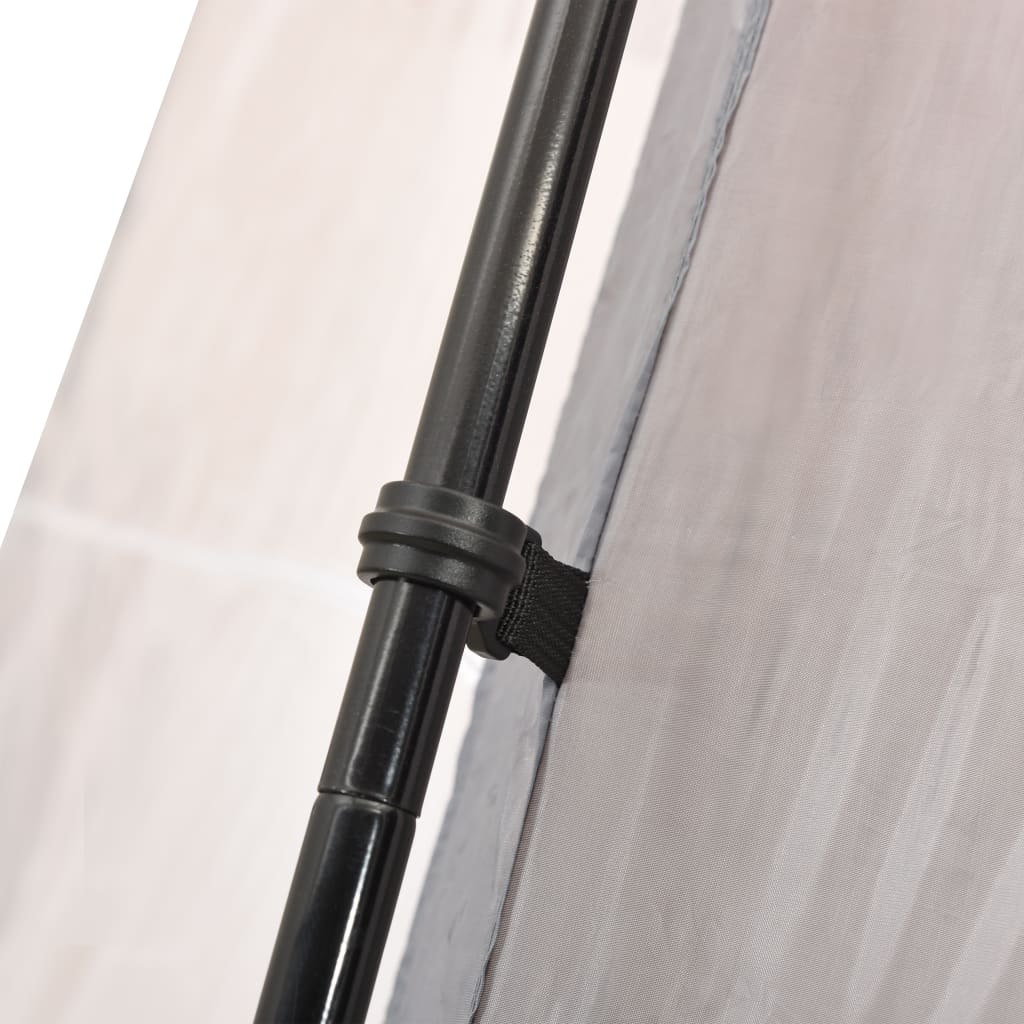 Poolzelt Stoff 500x433x250 cm Grau
