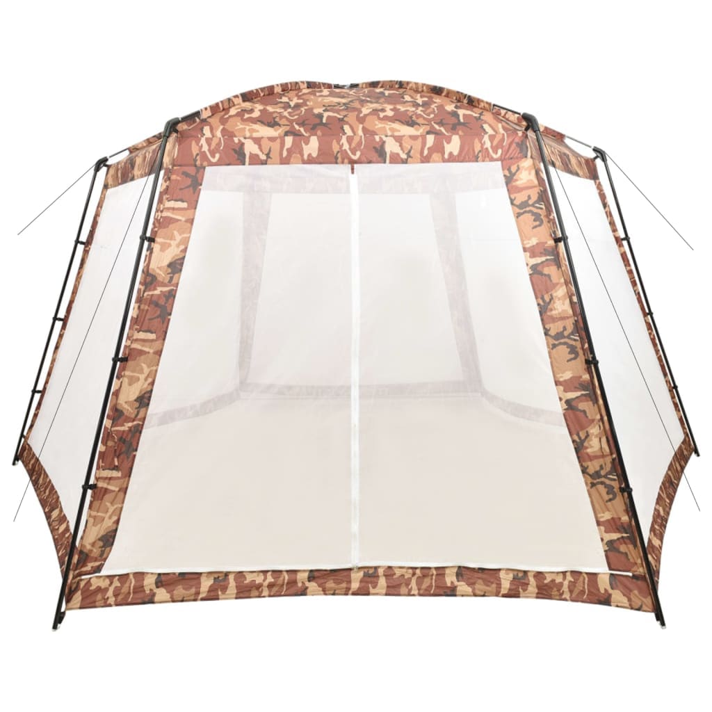 Poolzelt Stoff 590x520x250 cm Camouflage