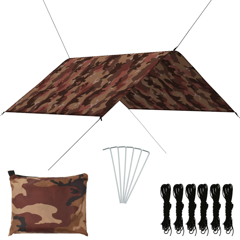 Outdoor Tarp 3x2,85 m Camouflage