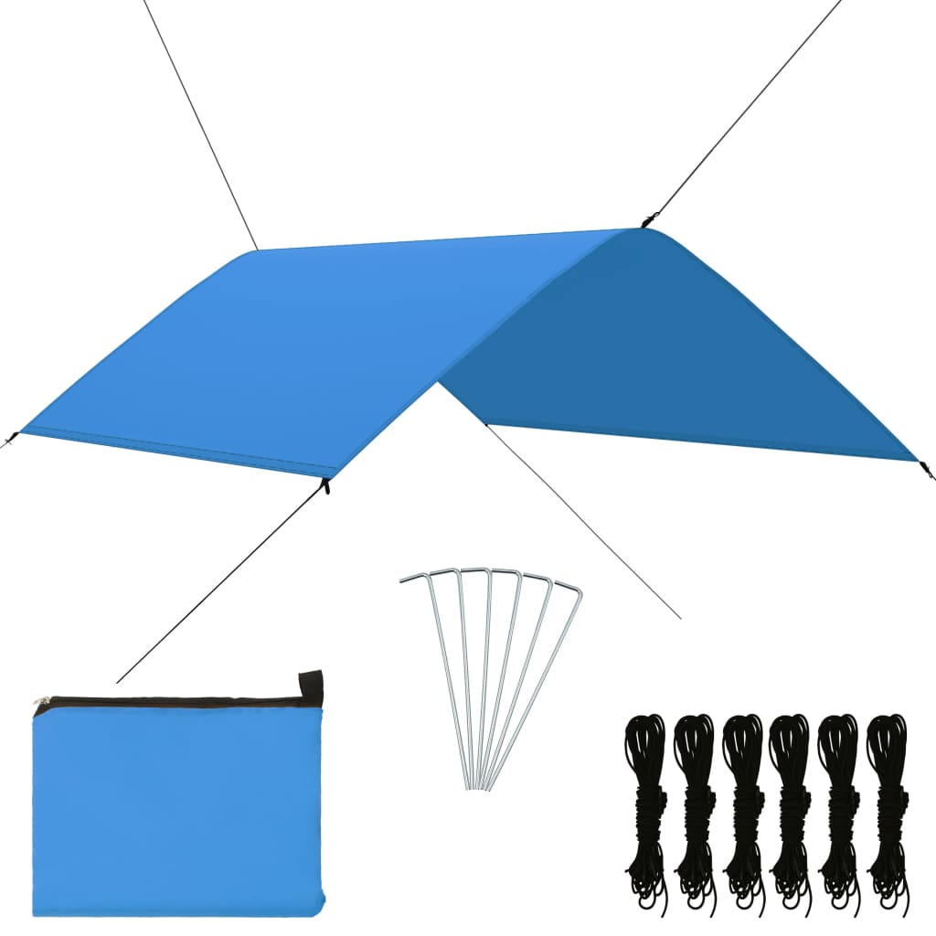 Outdoor Tarp 3x2 m Blau