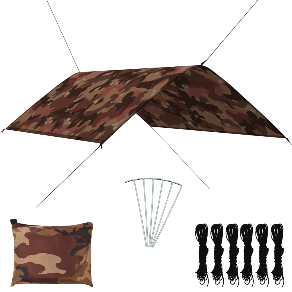 Outdoor Tarp 3x2 m Camouflage