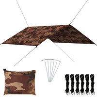 Thumbnail for Outdoor-Tarp 4x4 m Camouflage