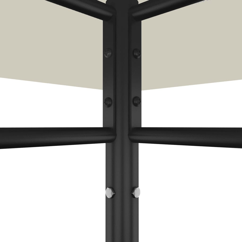 Pavillon 3x3x2,7 m Taupe 180 g/m²