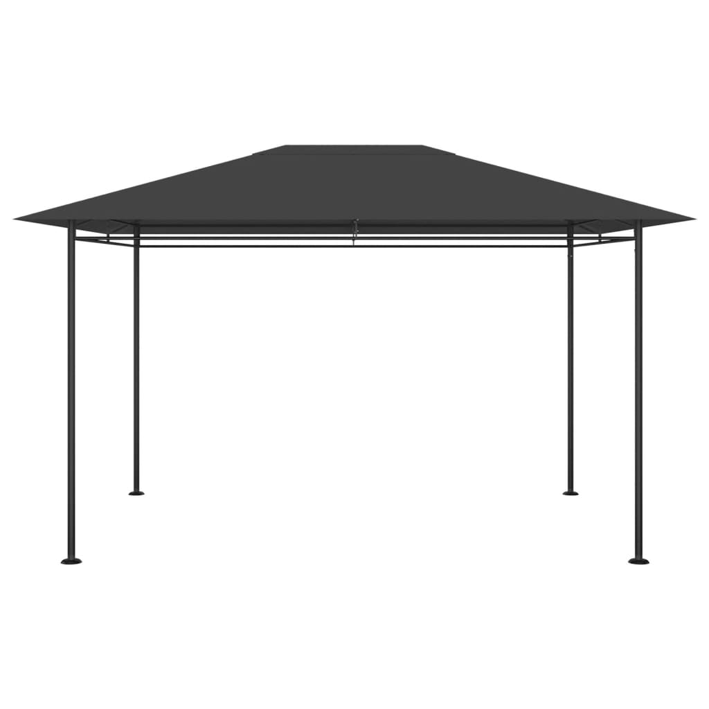 Pavillon 4x3x2,7 m Anthrazit 180 g/m²
