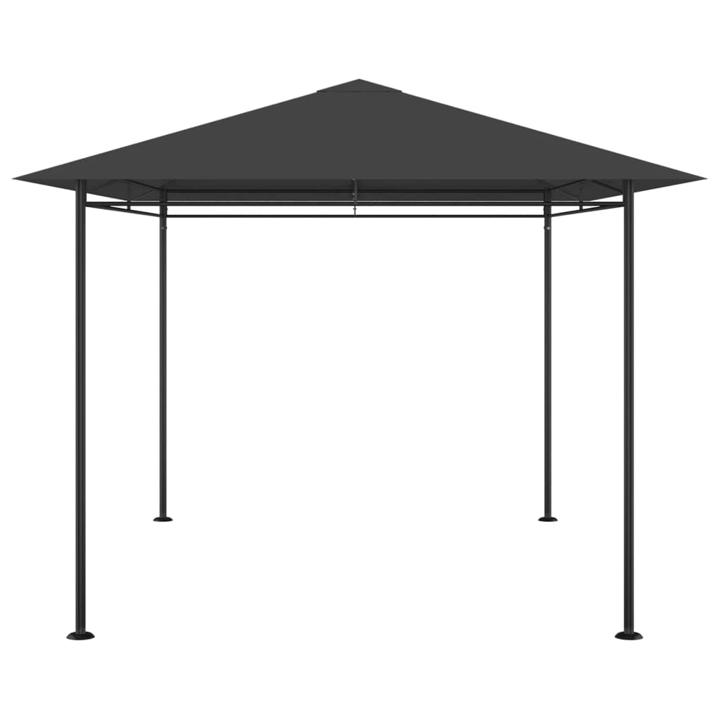 Pavillon 4x3x2,7 m Anthrazit 180 g/m²