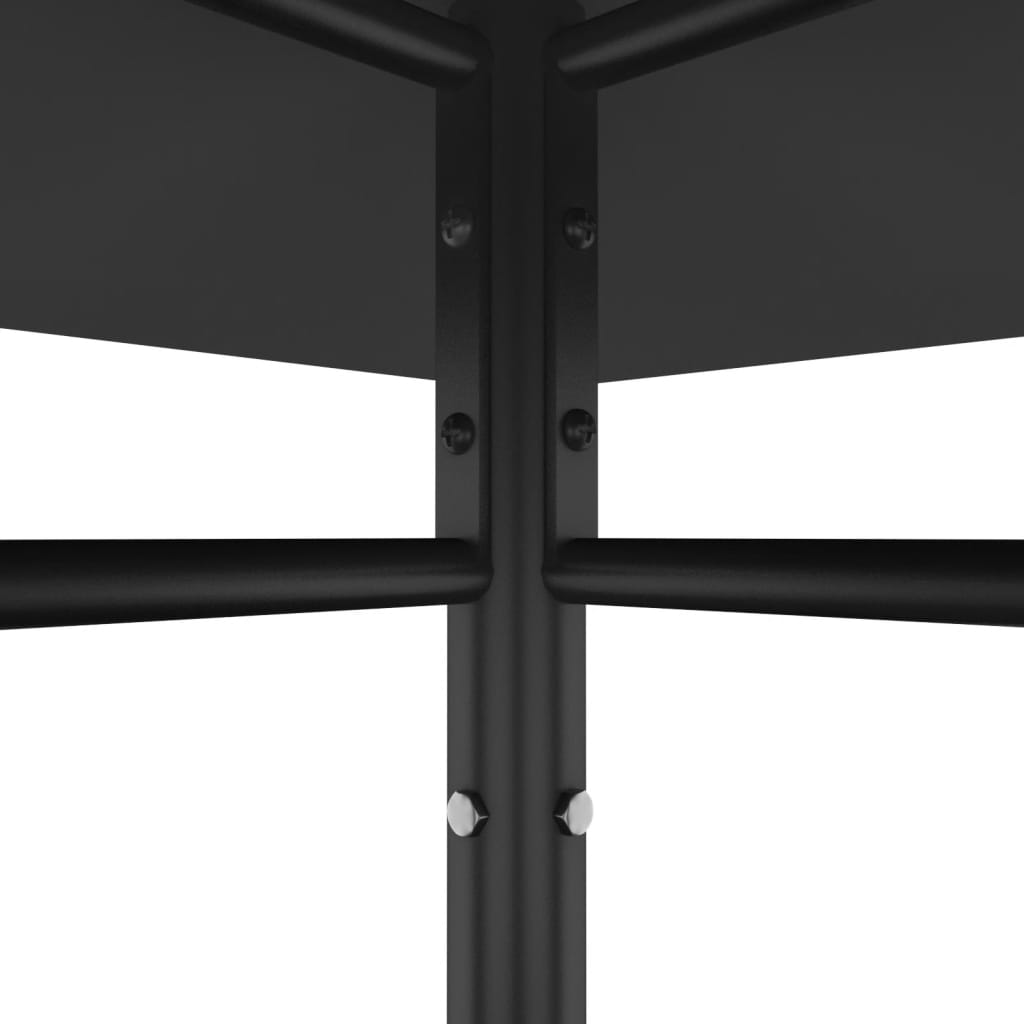 Pavillon 4x3x2,7 m Anthrazit 180 g/m²