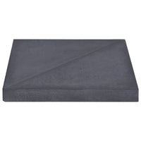 Thumbnail for Sonnenschirm-Gewichtsplatte Schwarz Granit Quadratisch 15 kg