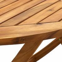 Thumbnail for Klappbarer Gartentisch 160x85x75 cm Massivholz Akazie