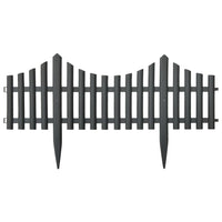 Thumbnail for Rasenkanten 17 Stk. Anthrazit 10 m PP