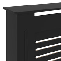 Thumbnail for MDF Heizkörperverkleidung Schwarz 205 cm