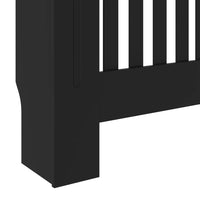 Thumbnail for MDF Heizkörperverkleidung Schwarz 78 cm