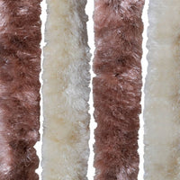 Thumbnail for Insektenschutz-Vorhang Beige und Hellbraun 90x200 cm Chenille