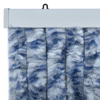 Thumbnail for Insektenschutz-Vorhang Blau und Weiß 90x200 cm Chenille