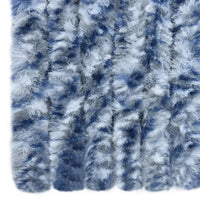 Thumbnail for Insektenschutz-Vorhang Blau und Weiß 90x200 cm Chenille