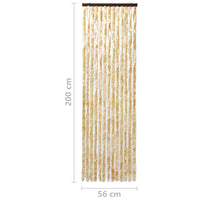 Thumbnail for Insektenschutz-Vorhang Beige 56x200 cm Chenille