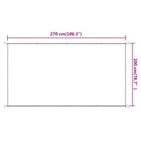 Thumbnail for Senkrechtmarkise Terrakotta 200x270 cm Oxford-Gewebe