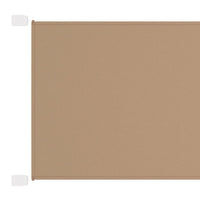 Thumbnail for Senkrechtmarkise Taupe 180x600 cm Oxford-Gewebe