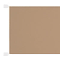 Thumbnail for Senkrechtmarkise Taupe 250x270 cm Oxford-Gewebe