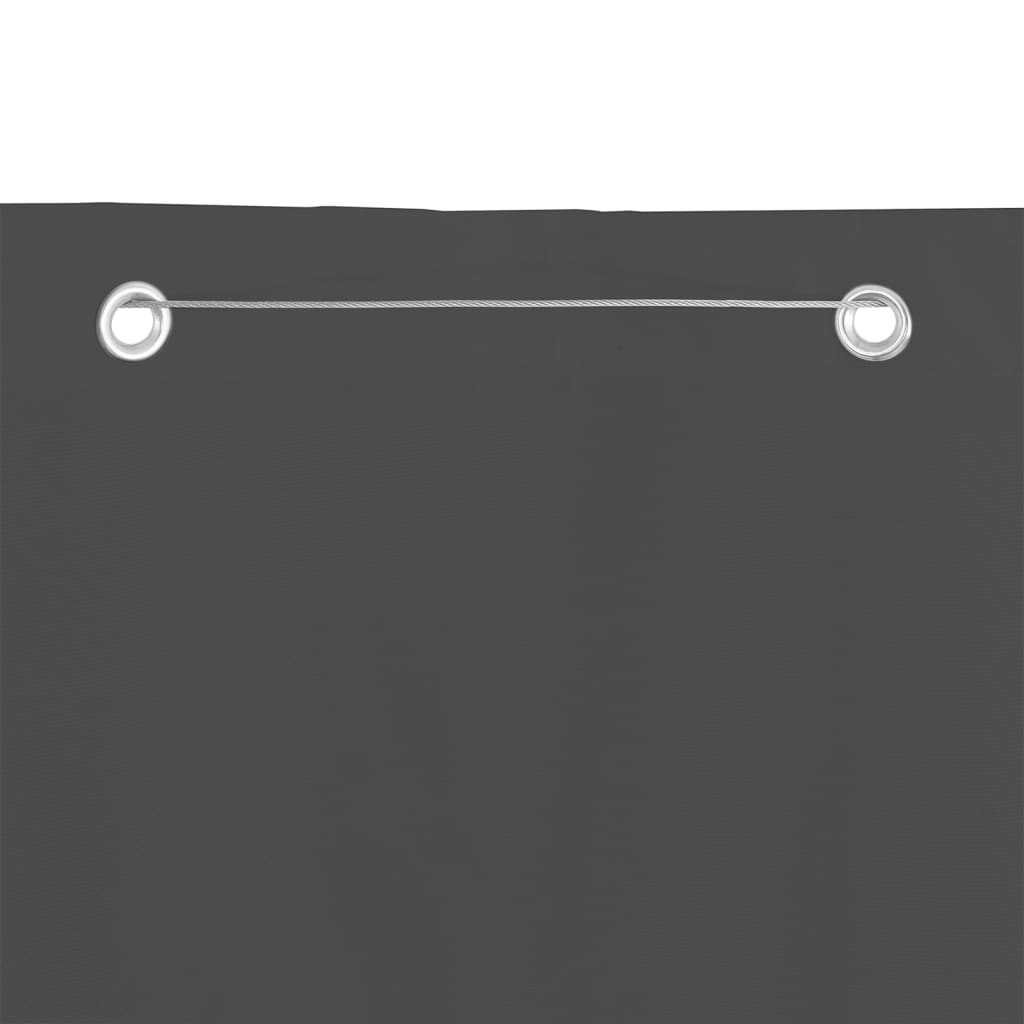 Balkon-Sichtschutz Anthrazit 160x240 cm Oxford-Gewebe