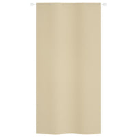 Thumbnail for Balkon-Sichtschutz Beige 120x240 cm Oxford-Gewebe