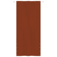 Thumbnail for Balkon-Sichtschutz Terrakottarot 120x240 cm Oxford-Gewebe