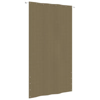 Thumbnail for Balkon-Sichtschutz Taupe 160x240 cm Oxford-Gewebe
