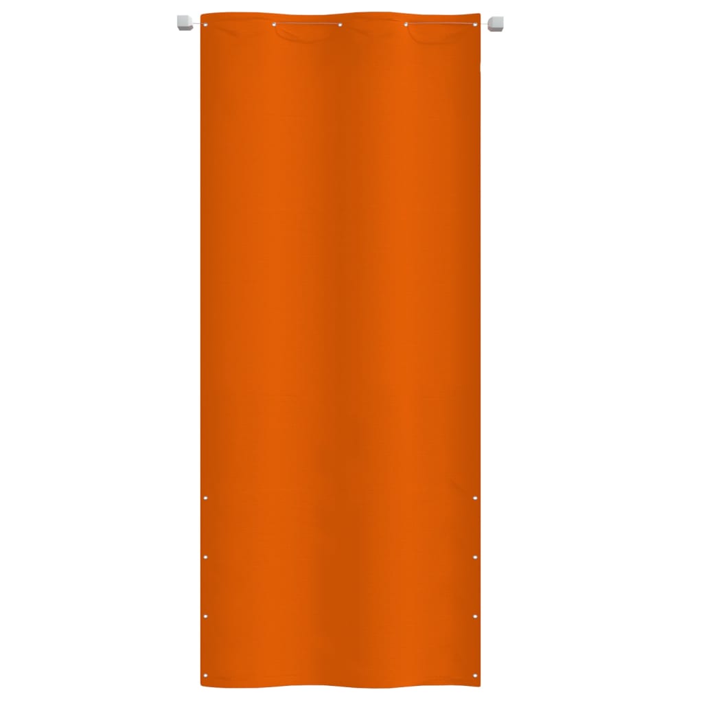 Balkon-Sichtschutz Orange 100x240 cm Oxford-Gewebe