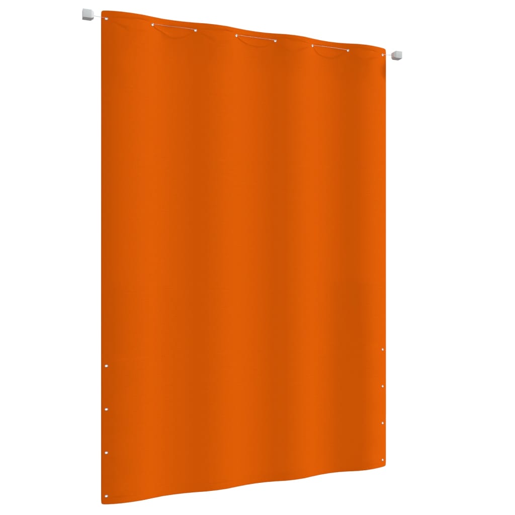 Balkon-Sichtschutz Orange 160x240 cm Oxford-Gewebe