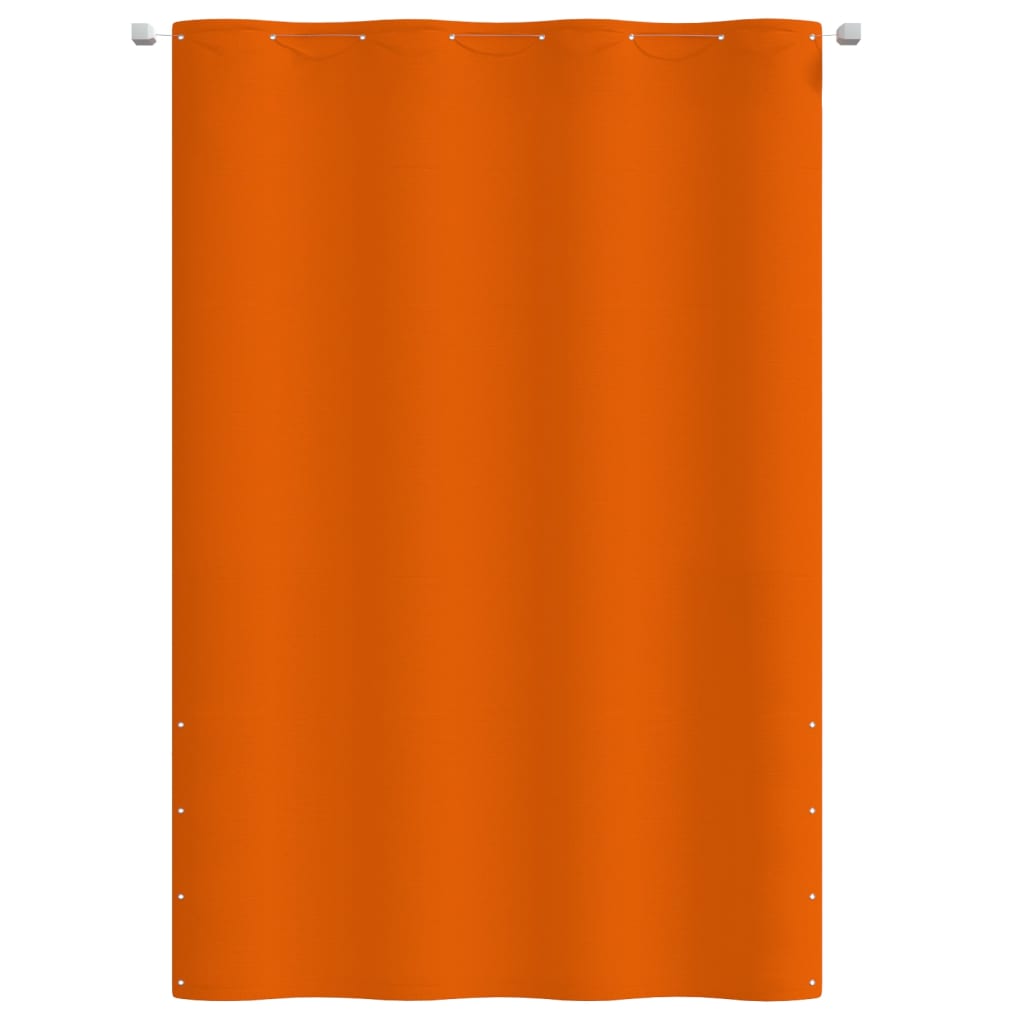 Balkon-Sichtschutz Orange 160x240 cm Oxford-Gewebe